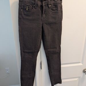 BLANKNYC Reade Brown Skinny Ankle Jeans